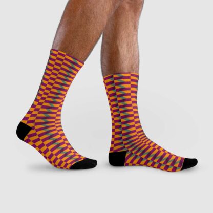 afroshop-afroshop online-socken-kalevi kente prints 2-lila-2