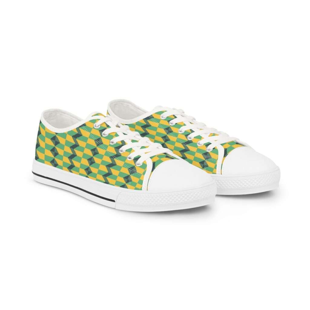 afroshop-afroshop online-afro shop online-afromode-low top canvas sneakers-kalevi kente prints 2-gruen-1