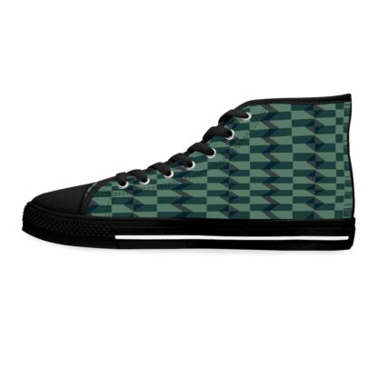 afroshop-afroshop online-afro shop online-afromode-high top canvas sneakers-kalevi kente prints 2-dunkelgruen-5