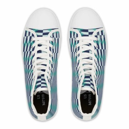 afroshop-afroshop online-afro shop online-high top canvas sneaker-kalevi kente prints 2-blau-2