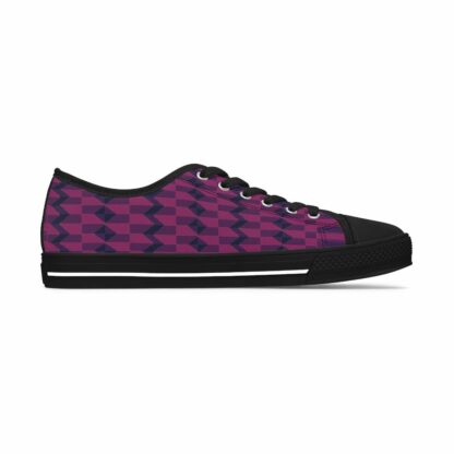 afroshop-afroshop online-afro shop online-afromode-low top canvas sneakers-kalevi kente prints 2-pink-3