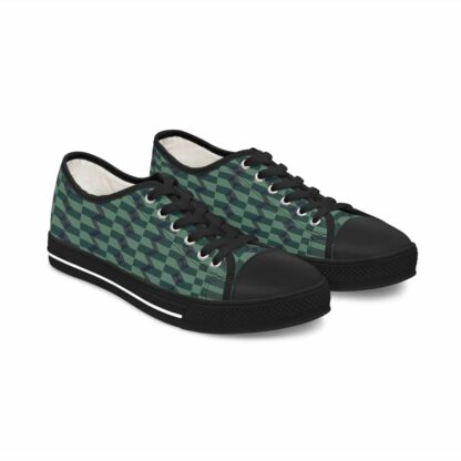 afroshop-afroshop online-afro shop online-afromode-low top canvas sneakers-kalevi kente prints 2-dunkelgruen-1