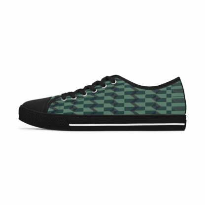 afroshop-afroshop online-afro shop online-afromode-low top canvas sneakers-kalevi kente prints 2-dunkelgruen-2