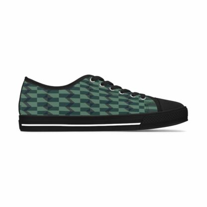 afroshop-afroshop online-afro shop online-afromode-low top canvas sneakers-kalevi kente prints 2-dunkelgruen-3