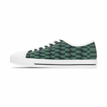 afroshop-afroshop online-afro shop online-afromode-low top canvas sneakers-kalevi kente prints 2-dunkelgruen-13