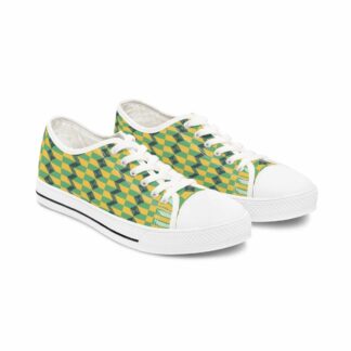 afroshop-afroshop online-afro shop online-afromode-low top canvas sneakers-kalevi kente prints 2-gruen-1