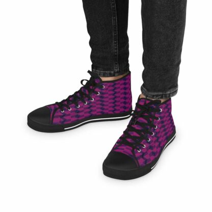 afroshop-afroshop online-afro shop online-afromode-high top canvas sneakers-kalevi kente prints 2-pink-8