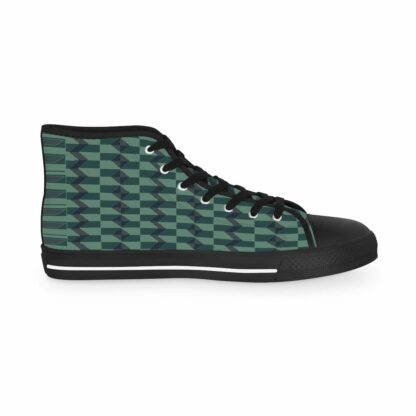 afroshop-afroshop online-afro shop online-afromode-high top canvas sneakers-kalevi kente prints 2-dunkelgruen-4