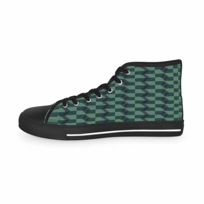 afroshop-afroshop online-afro shop online-afromode-high top canvas sneakers-kalevi kente prints 2-dunkelgruen-6