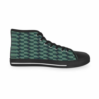 afroshop-afroshop online-afro shop online-afromode-high top canvas sneakers-kalevi kente prints 2-dunkelgruen-7