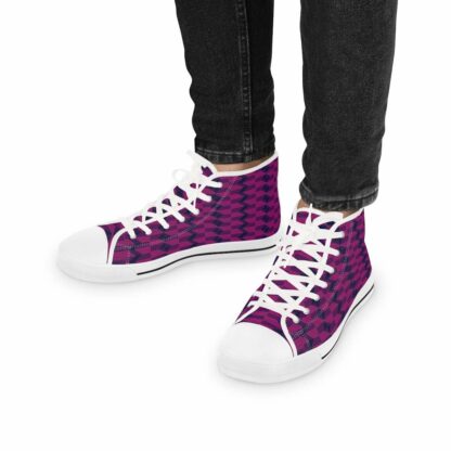 afroshop-afroshop online-afro shop online-afromode-high top canvas sneakers-kalevi kente prints 2-pink-16