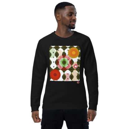 Unisex Bio-Raglan-Pullover Wax1