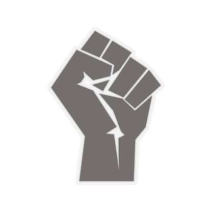 Kiss-Cut Sticker Black Power – Bild 3