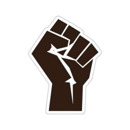 Kiss-Cut Sticker Black Power – Bild 6