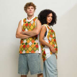 Premium-Basketball-Trikot - Afroargyle 1