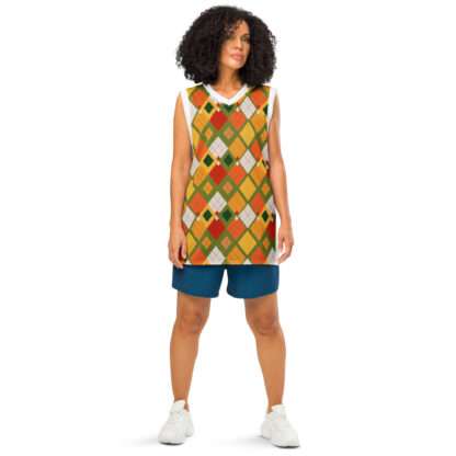 Premium-Basketball-Trikot - Afroargyle 1 – Bild 3