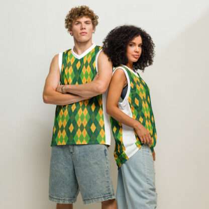 Premium-Basketball-Trikot - Afroargyle 2 – Bild 4
