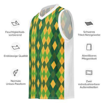 Premium-Basketball-Trikot - Afroargyle 2