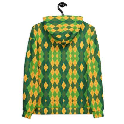 Unisex-Kapuzenpullover - Afroargyle 2 – Bild 3