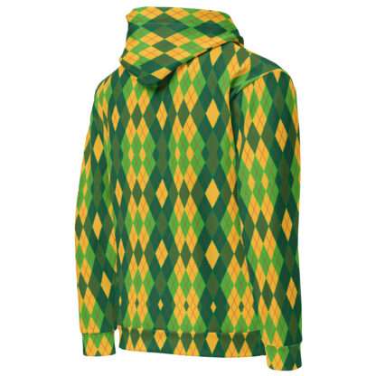 Unisex-Kapuzenpullover - Afroargyle 2 – Bild 2