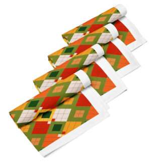 Stoffservietten Set - Afroargyle 1