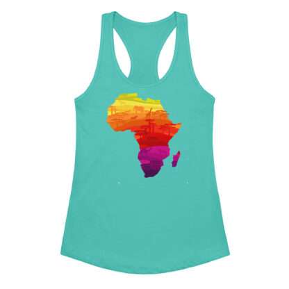 Racerback-Tanktop für Damen - Alkebulan1 – Bild 6