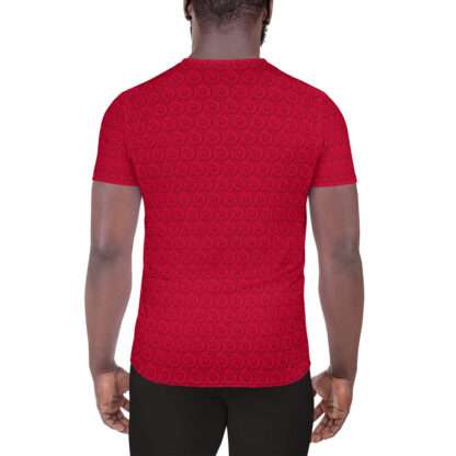 Sport-T-Shirt für Herren Rot – Bild 4