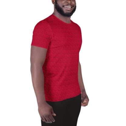 Sport-T-Shirt für Herren Rot – Bild 2