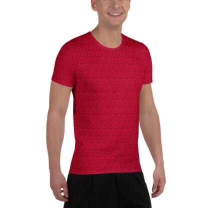 Sport-T-Shirt für Herren Rot – Bild 7