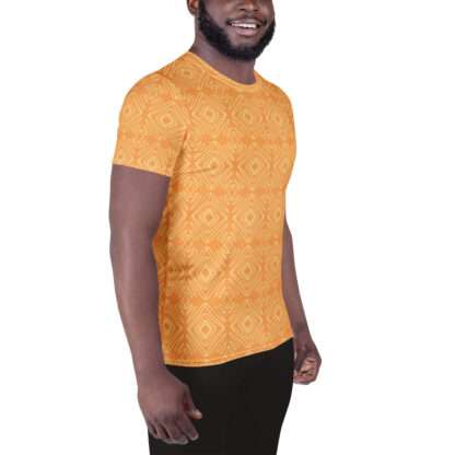 Sport-T-Shirt für Herren Gelb – Bild 6