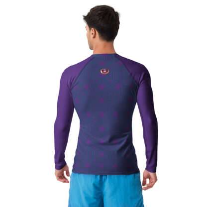 Herren-Rash-Guard langarm Indigo – Bild 5