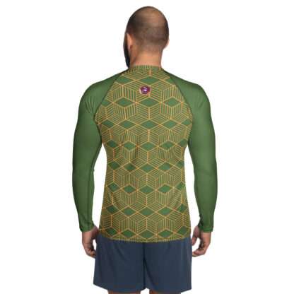 Herren-Rash-Guard langarm Grün – Bild 6