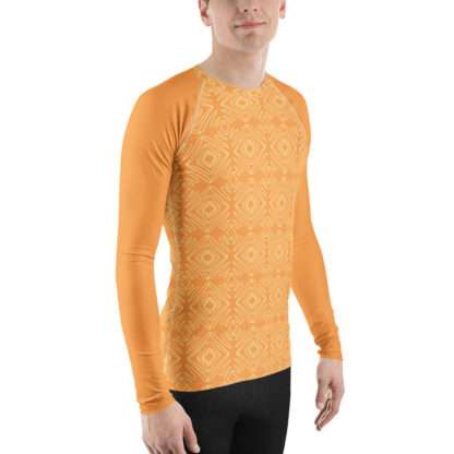 Herren-Rash-Guard langarm Gelb – Bild 2