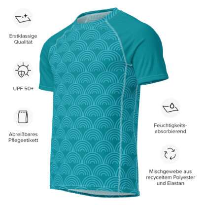 Herren-Rashguard Blau – Bild 2