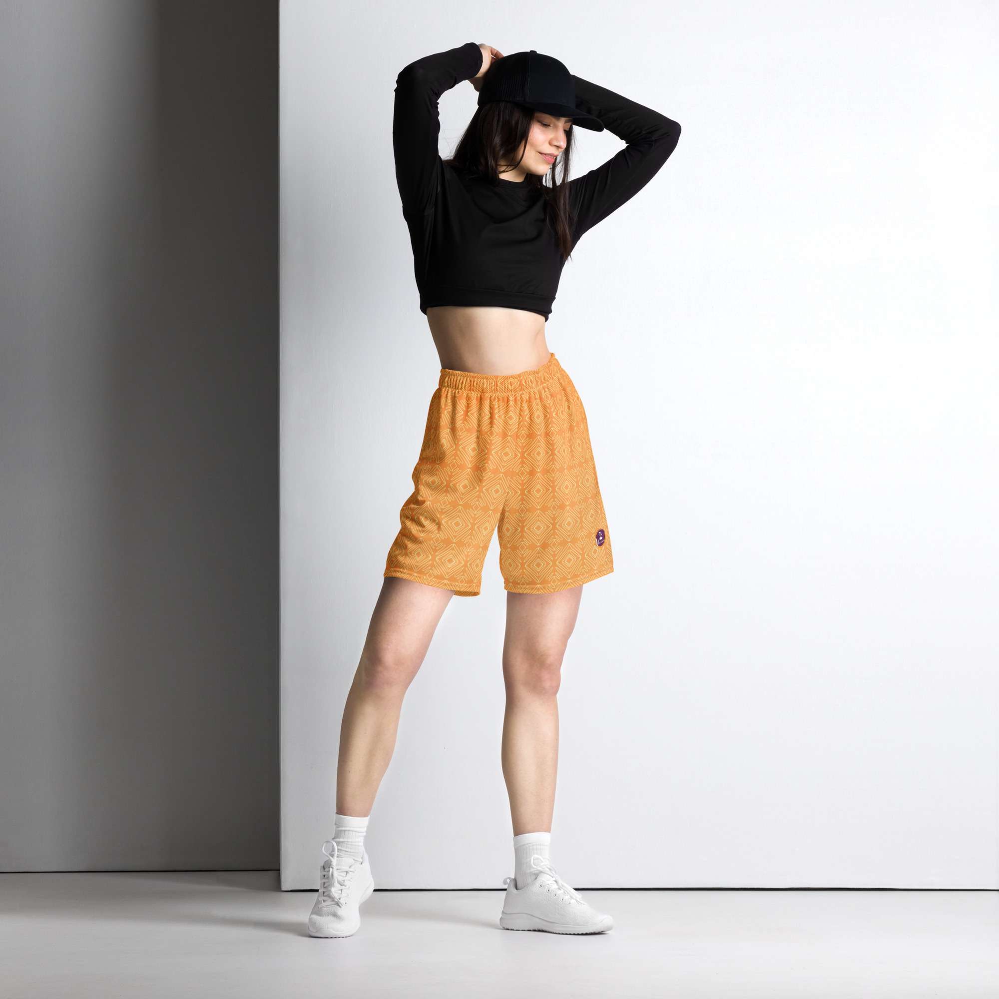 Unisex Mesh-Shorts Gelb – Bild 7