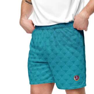 Unisex Mesh-Shorts Türkis