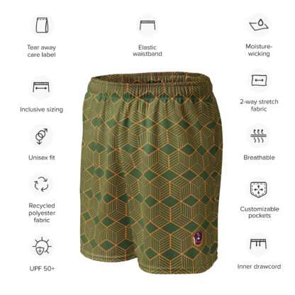 Unisex Mesh-Shorts Grün – Bild 7