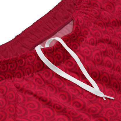 Unisex Mesh-Shorts Rot – Bild 4