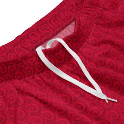 Unisex Mesh-Shorts Rot – Bild 9