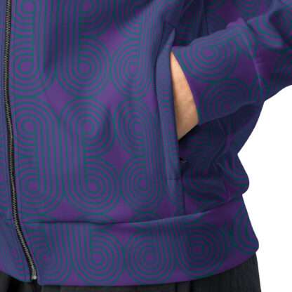 Unisex-Trainingsjacke Indigo