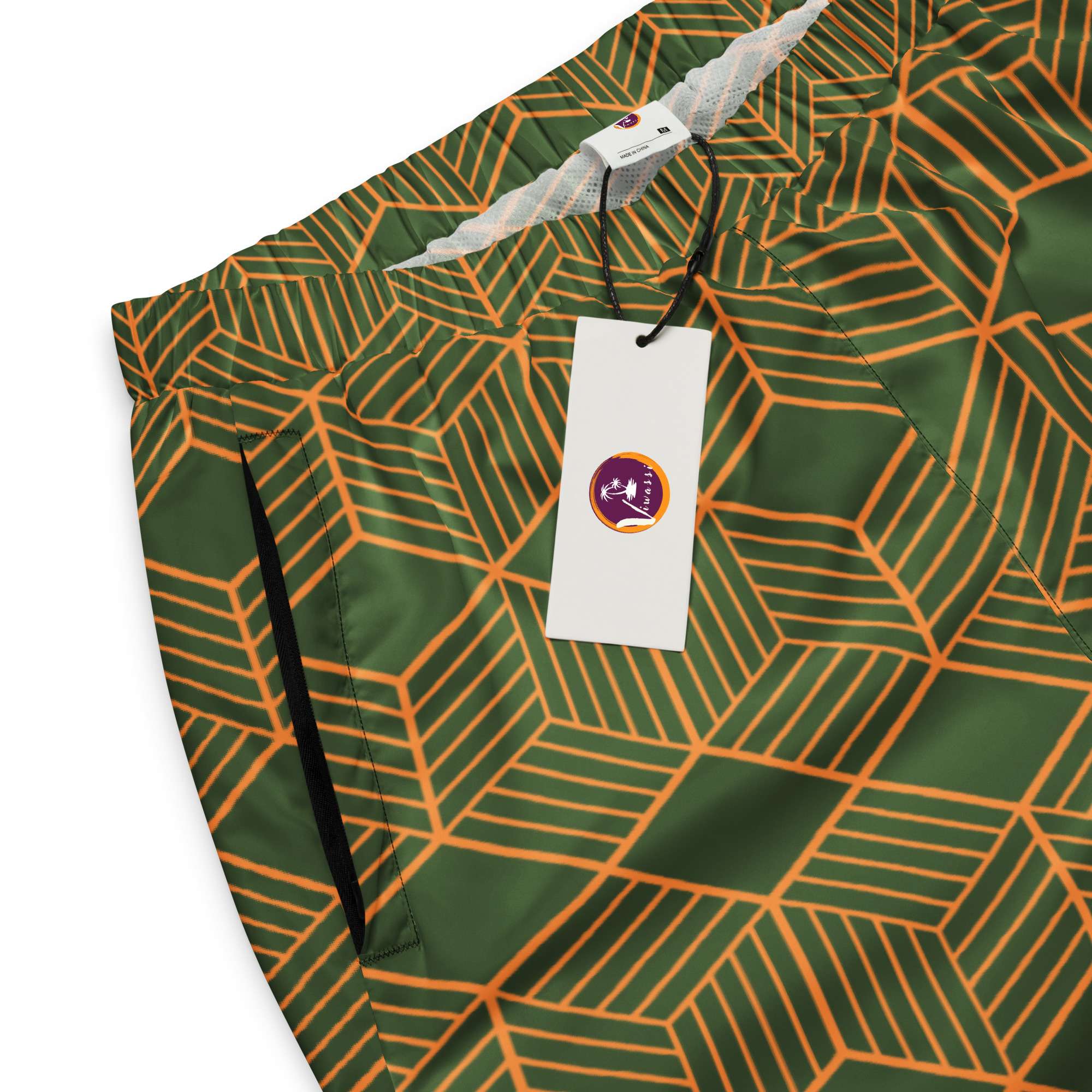 Unisex-Trainingshose Grün – Bild 4