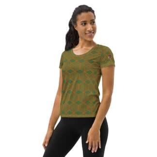 Sport-T-Shirt für Damen Grün