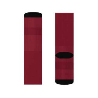 Crew Socken Burgund