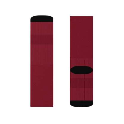 Crew Socken Burgund