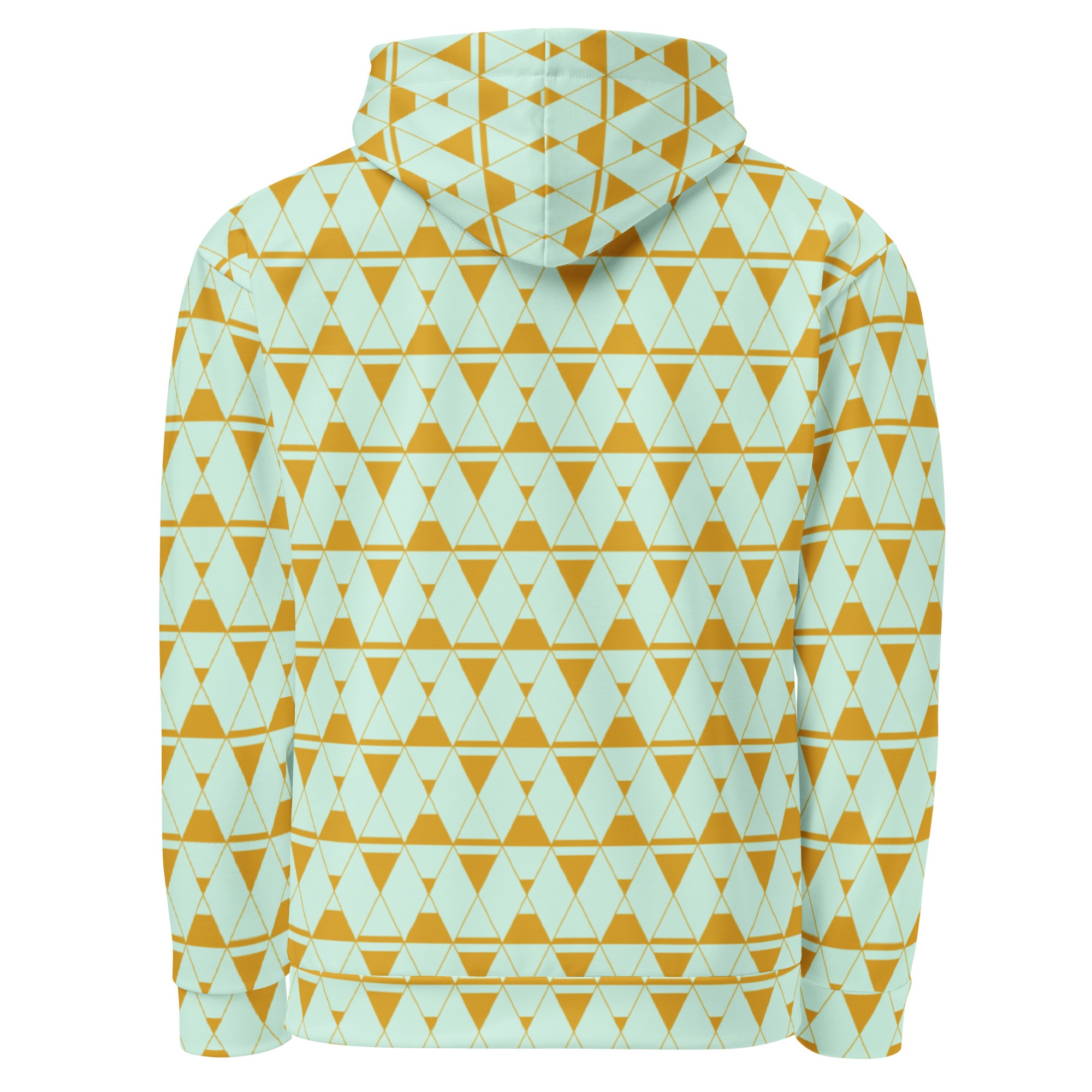 Sanduhr Kapuzenpullover hellgrün – Bild 6