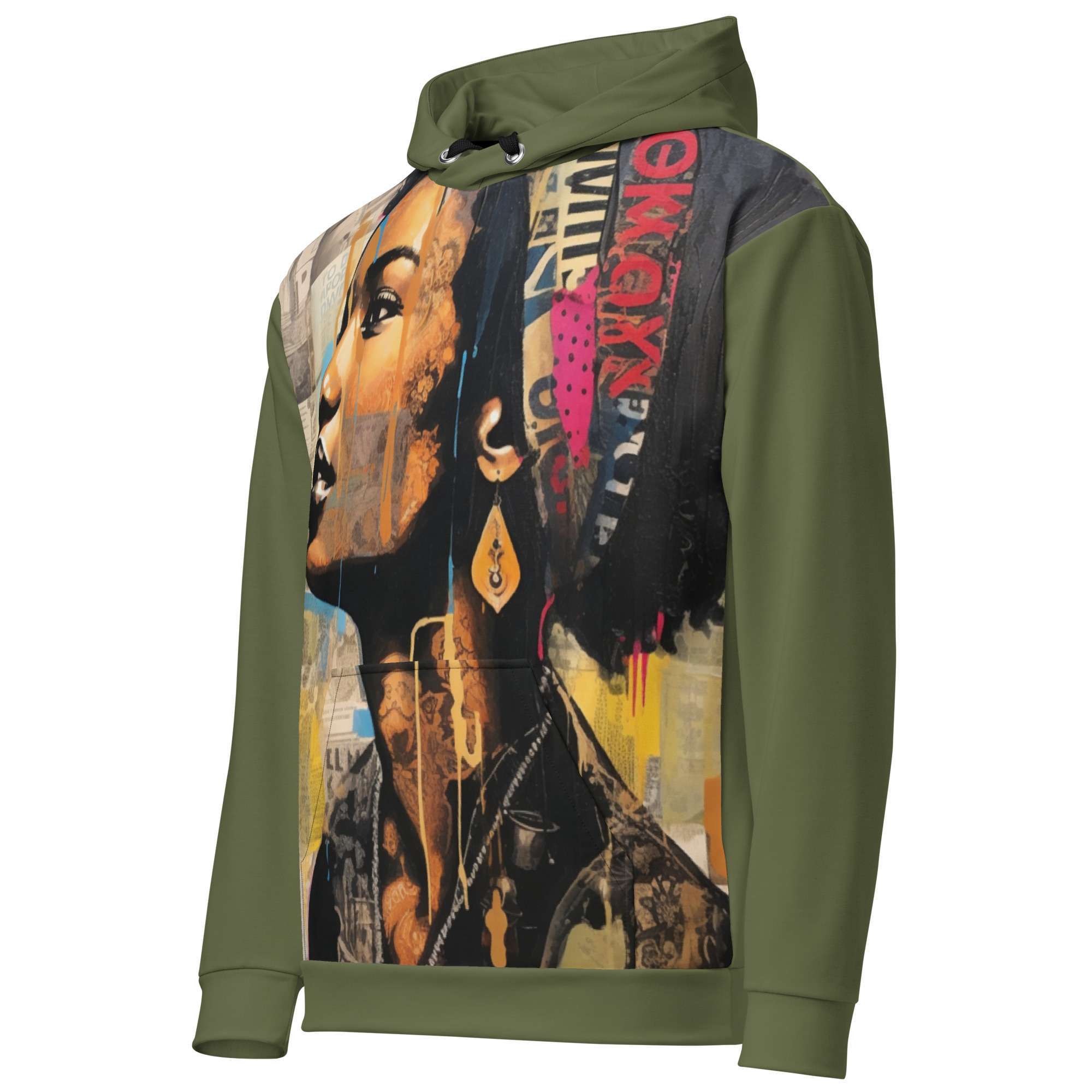 Black Female Power III - Kapuzenpullover – Bild 4