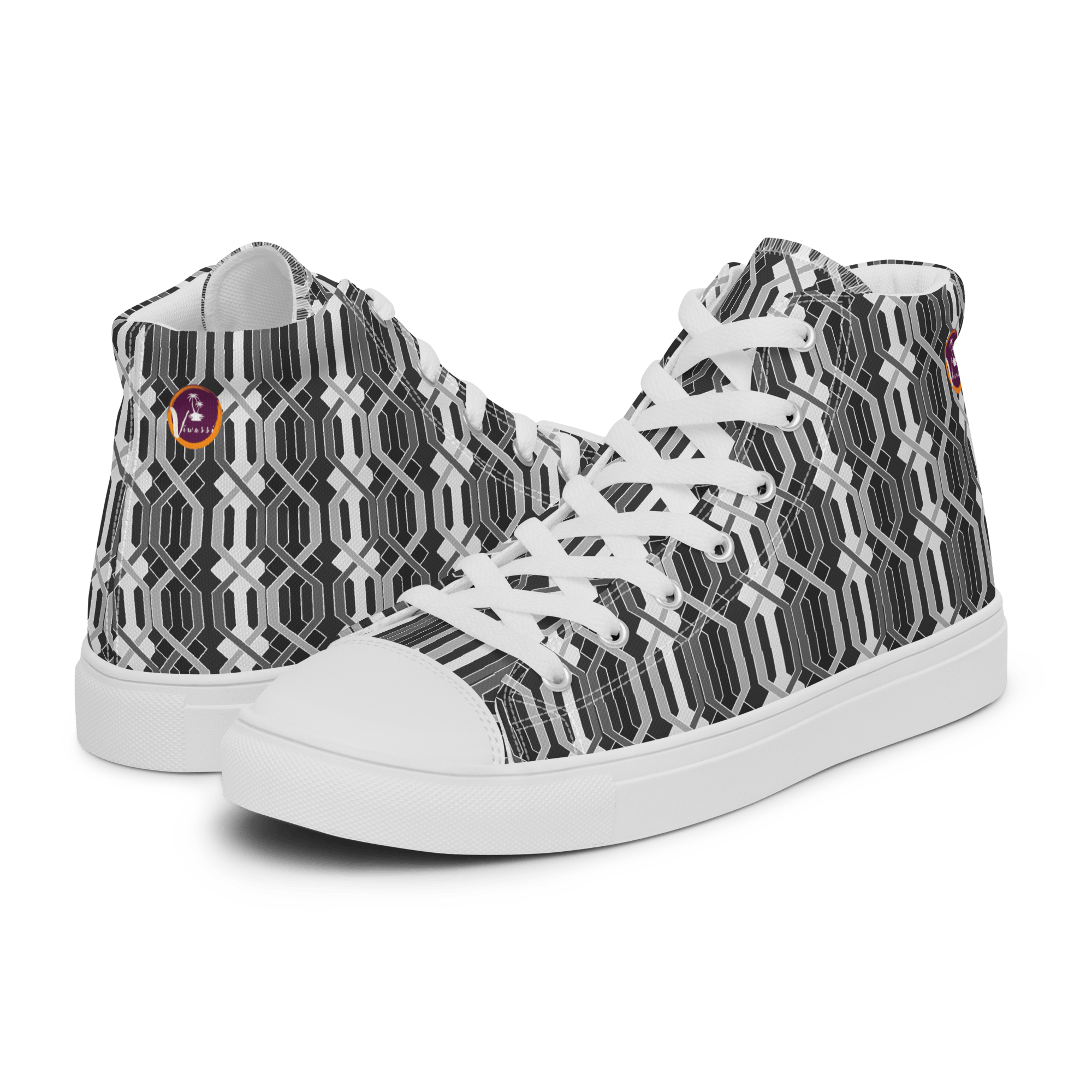 High-Top Leinenschuhe für Herren