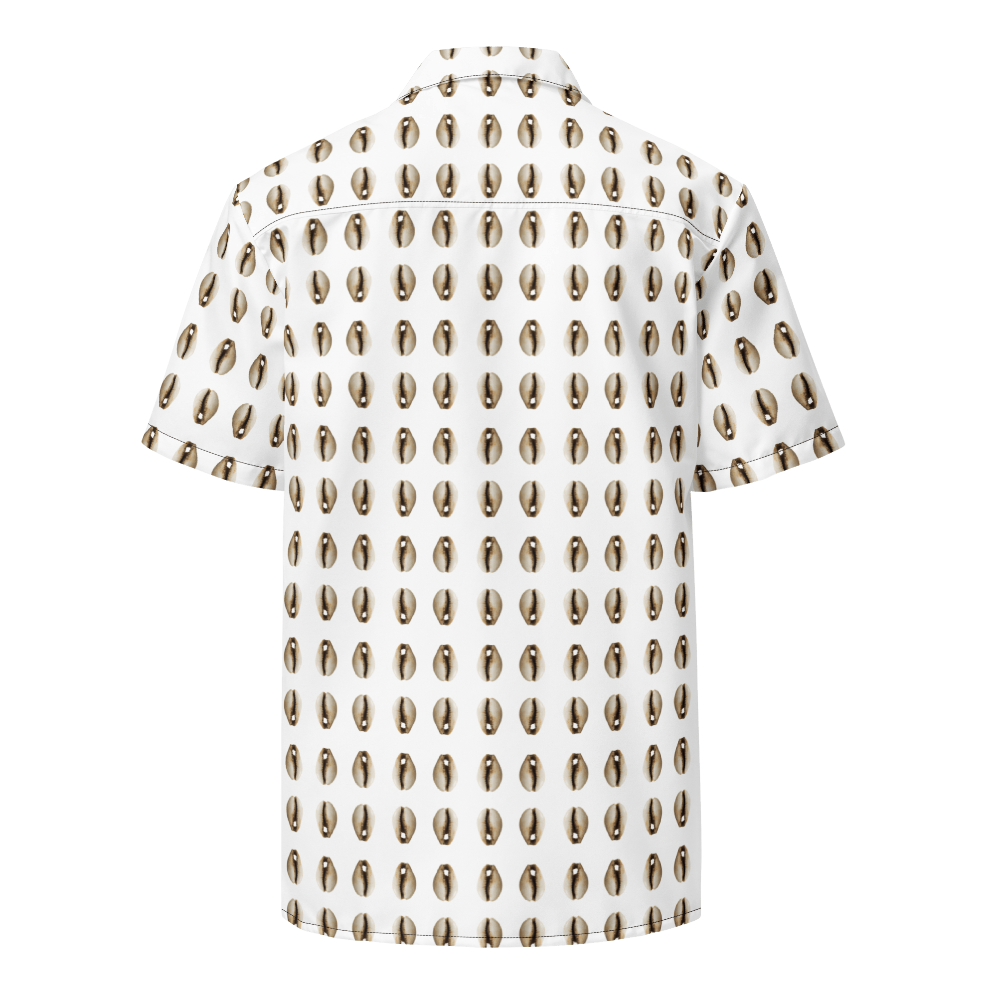 Kauri Unisex Hemd mit Knöpfen weiß – Bild 2