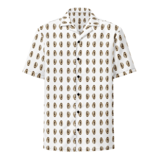 Kauri Unisex Hemd mit Knöpfen weiß