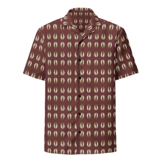 Kauri Unisex Hemd mit Knöpfen kastanienbraun